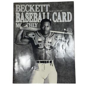 BECKETT MONTHLY Bo Jackson Baseball Card Price Guide June 1990 #63 Vol 7 No 6